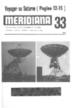 Meridiana N. 33 (marzo-aprile 1981)