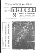 Meridiana N. 58 (maggio-giugno 1985)