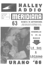 Meridiana N. 63 (marzo- aprile 1986)