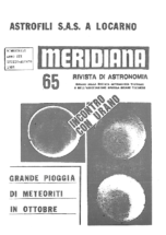 Meridiana N. 65 (luglio-agosto 1986)